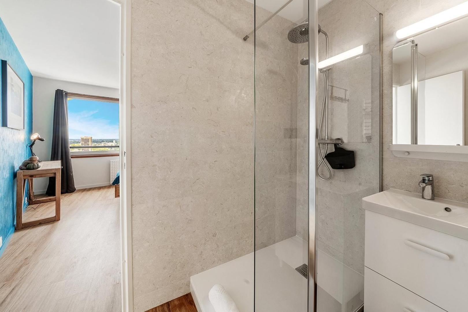 Appartement Bellevue, T2, Terrasse & Parking