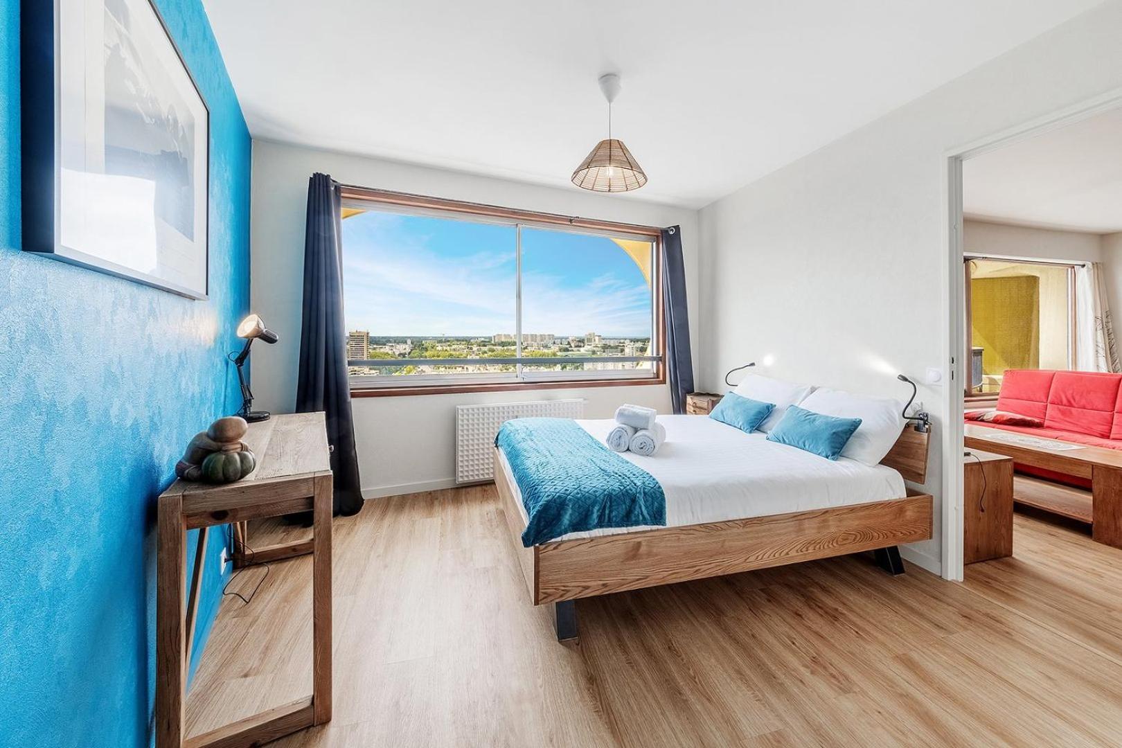 Appartement Bellevue, T2, Terrasse & Parking
