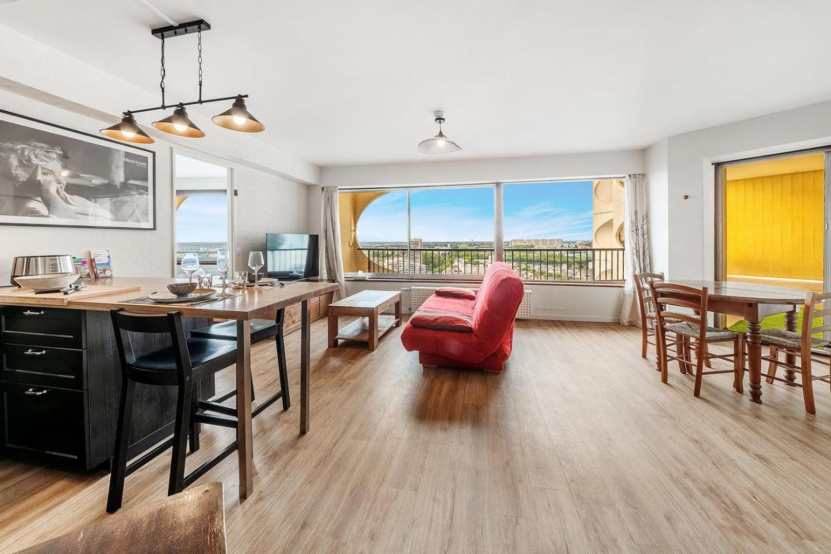Appartement Bellevue, T2, Terrasse & Parking Rennes